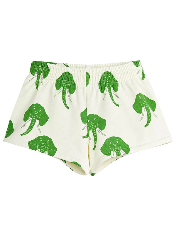ViaMonte Shop | Mini Rodini shorts panna neonato in cotone biologico