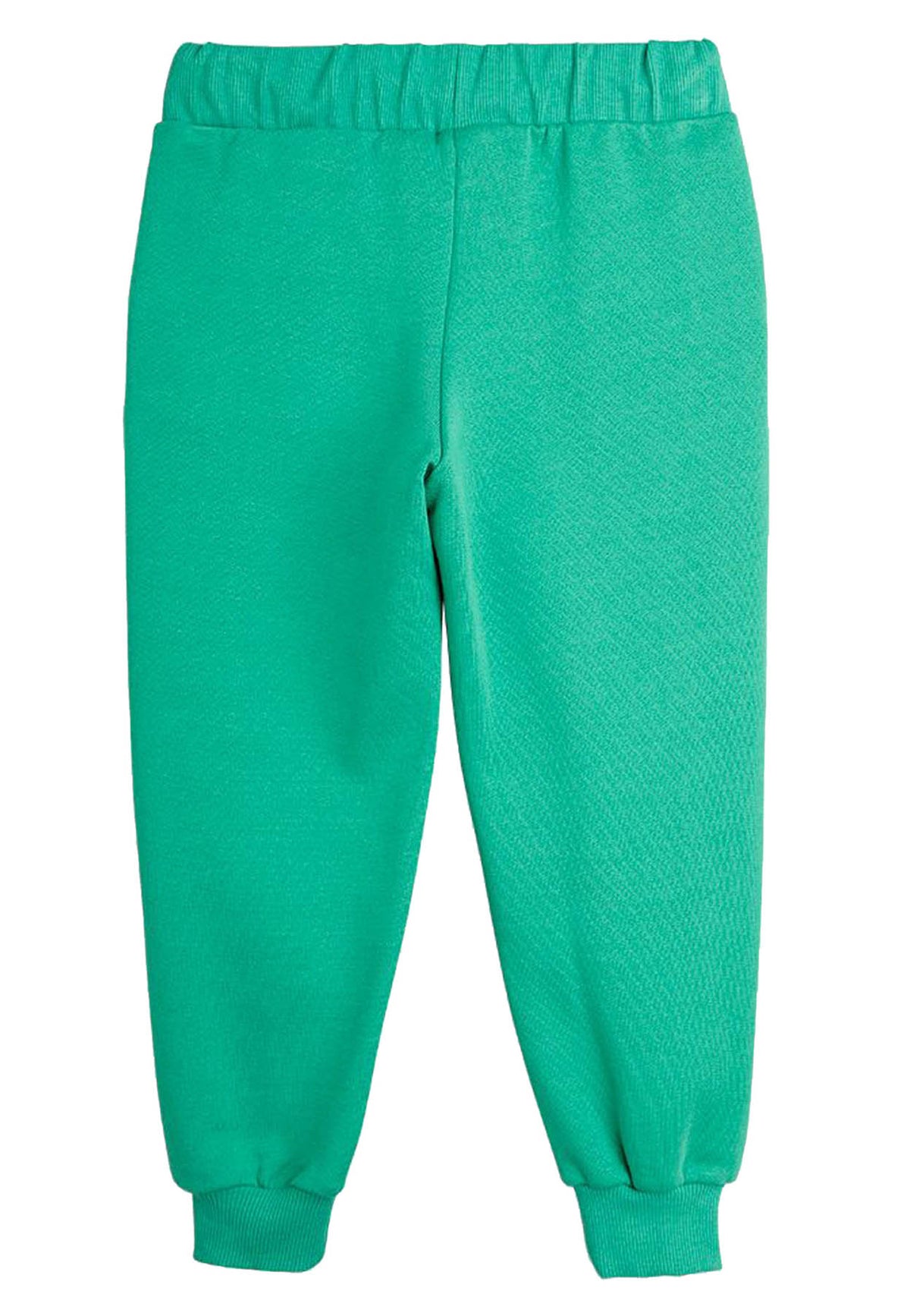 ViaMonte Shop | Mini Rodini pantalone verde neonato in felpa di cotone organico
