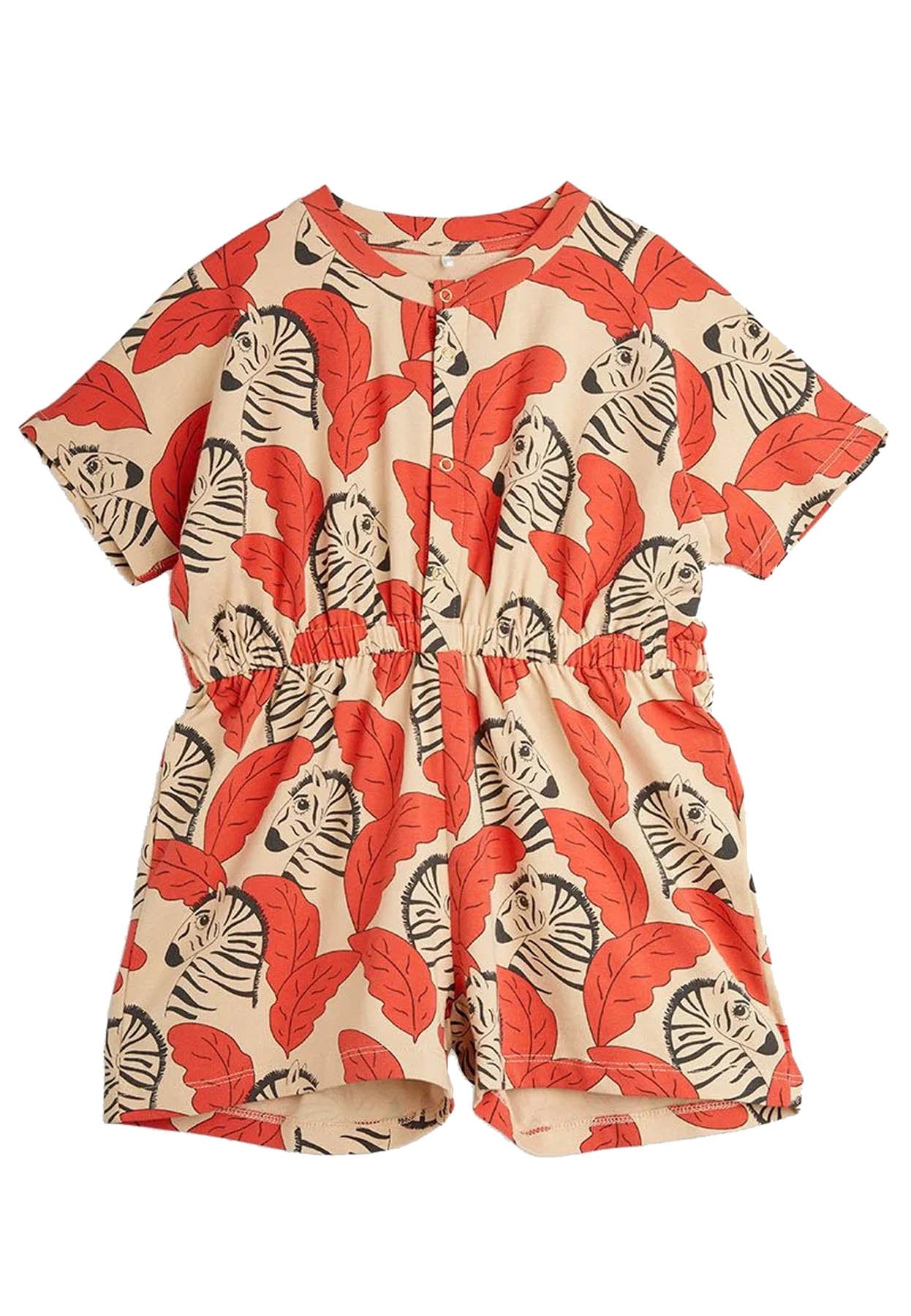 ViaMonte Shop | Mini Rodini tuta intera bambina in cotone organico stampata