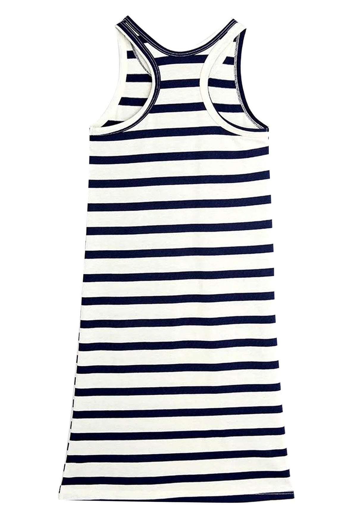 ViaMonte Shop | Mini Rodini abito lungo a righe bambina in cotone organico