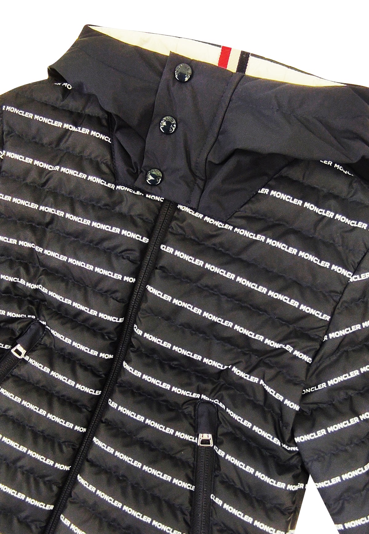 ViaMonte Shop | Moncler Enfant giacca blu bambino in nylon