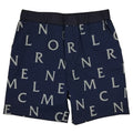 ViaMonte Shop | Moncler Enfant bermuda blu bambino in cotone stampato