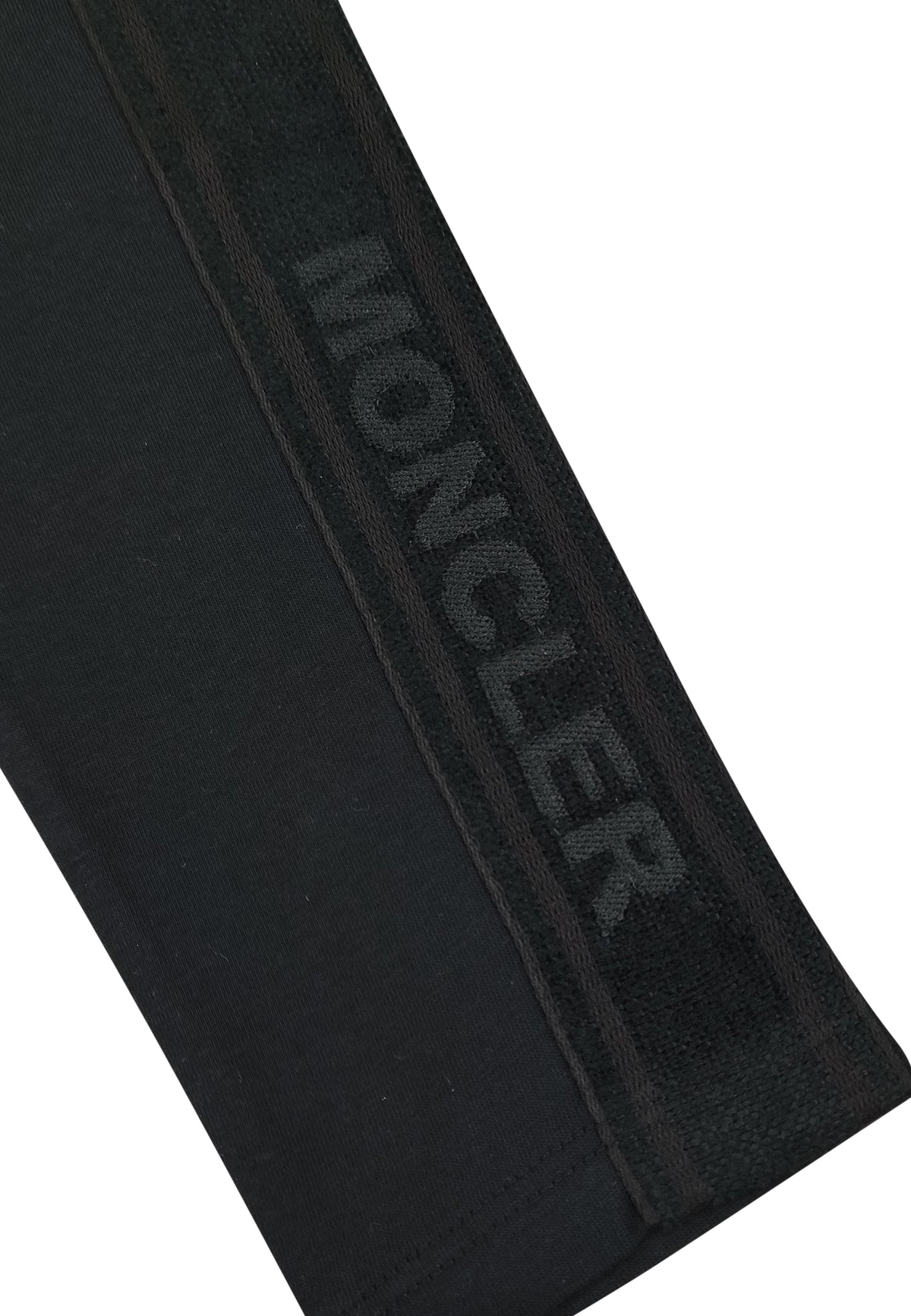 ViaMonte Shop | Moncler Enfant leggings nero bambina in cotone stretch