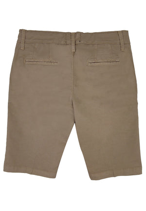 ViaMonte Shop | Peuterey bermuda Bizet kid beige ragazzo in cotone