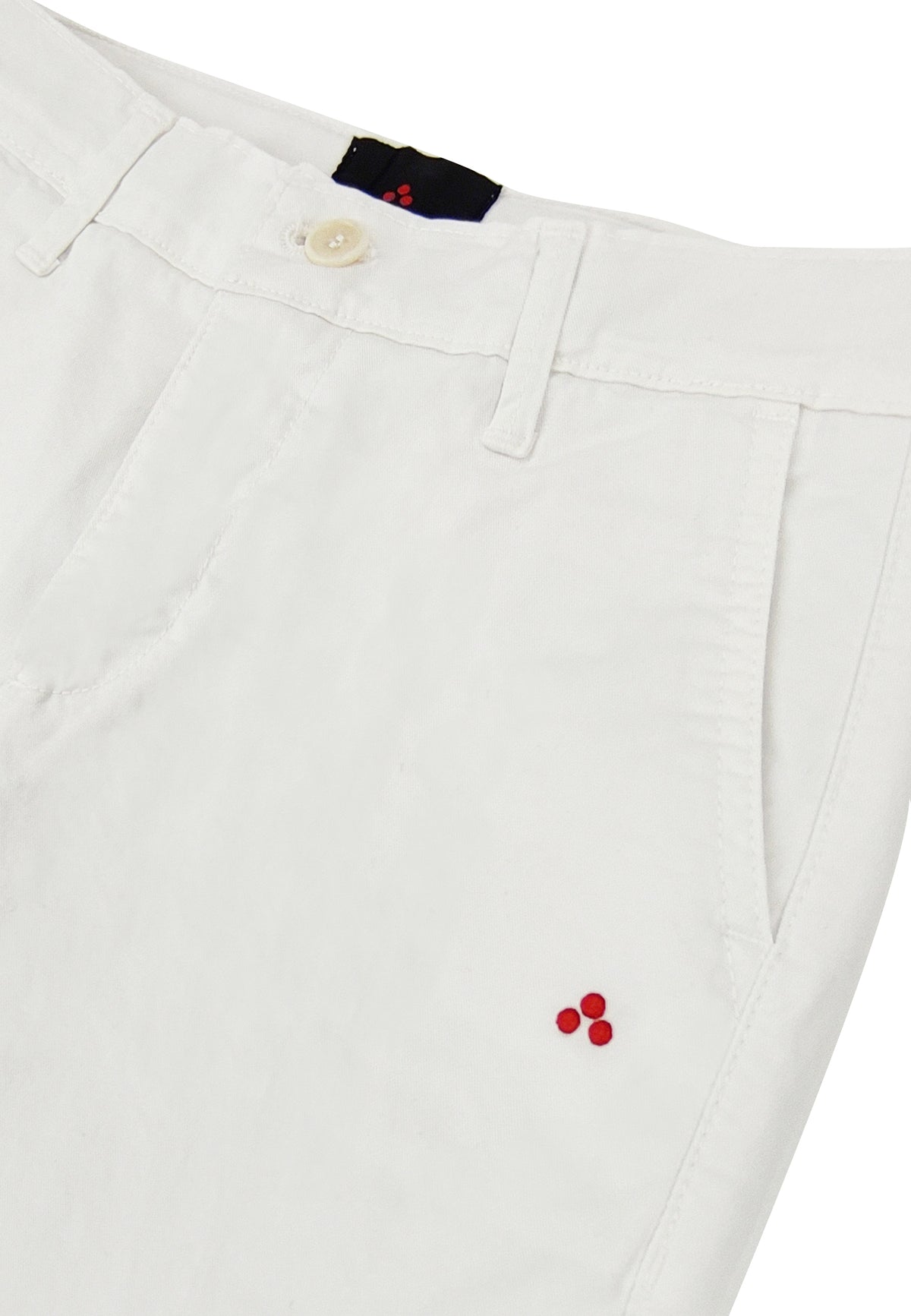 ViaMonte Shop | Peuterey bermuda Bizet kid bianco ragazzo in cotone