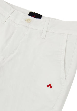 ViaMonte Shop | Peuterey bermuda Bizet kid bianco ragazzo in cotone