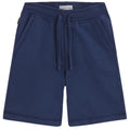ViaMonte Shop | Woolrich bermuda jogging blu ragazzo in felpa di cotone