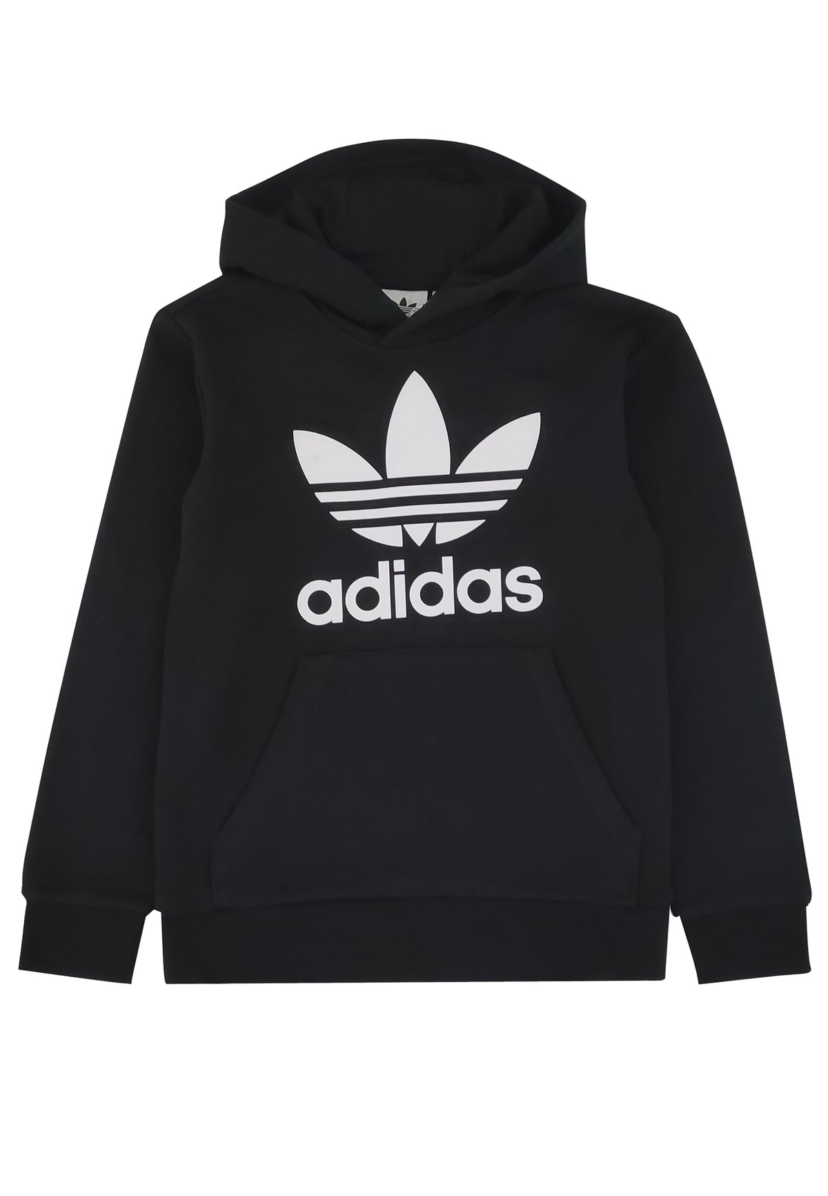 ViaMonte Shop | Adidas felpa nera ragazzo in cotone
