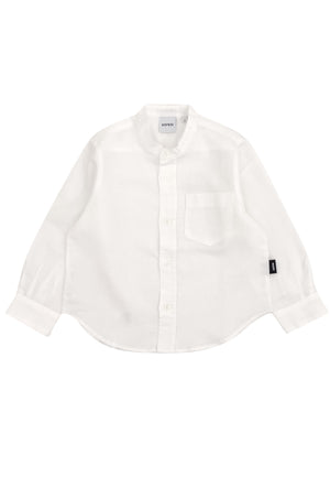 ViaMonte Shop | Aspesi camicia bambino bianca in misto lino