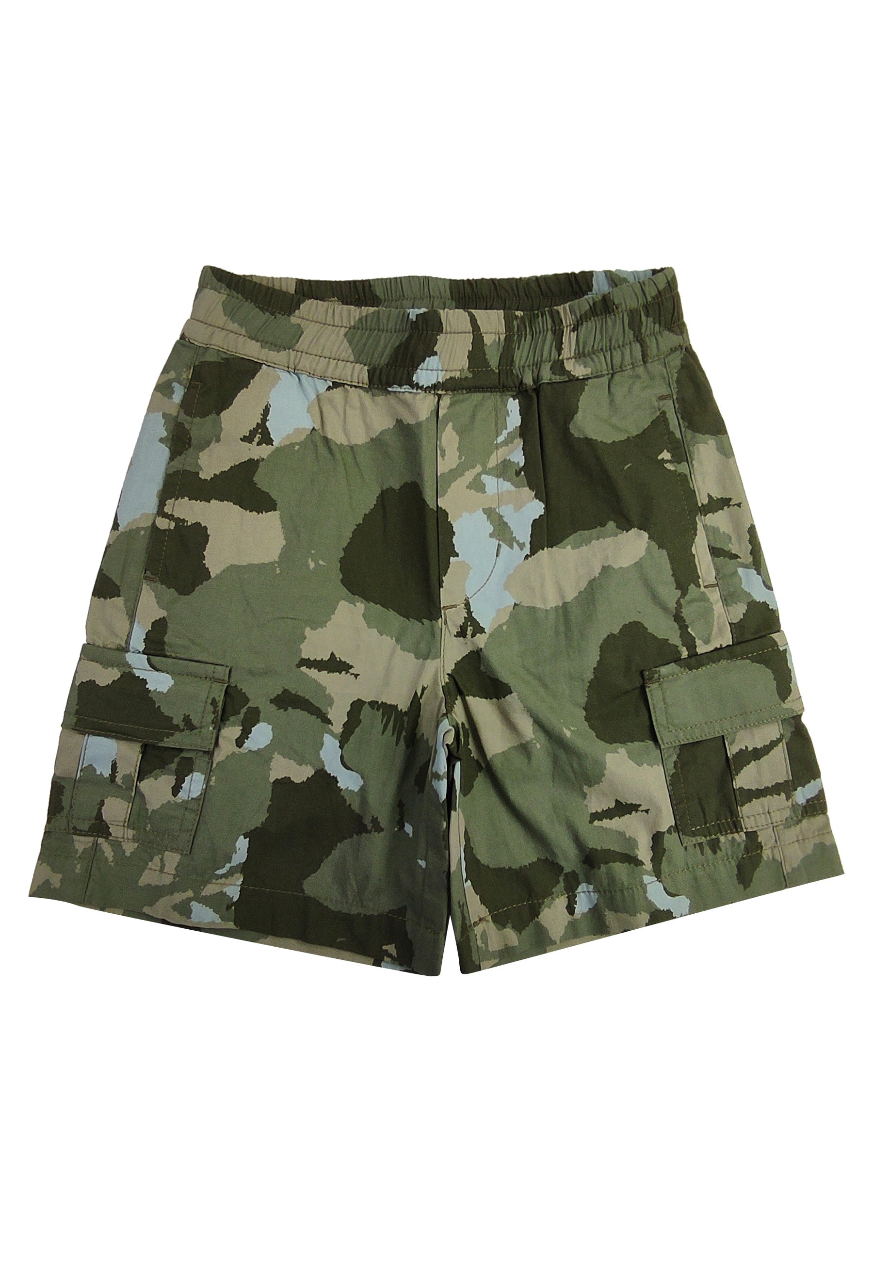 ViaMonte Shop | Aspesi ragazzo bermuda cargo camouflage in cotone