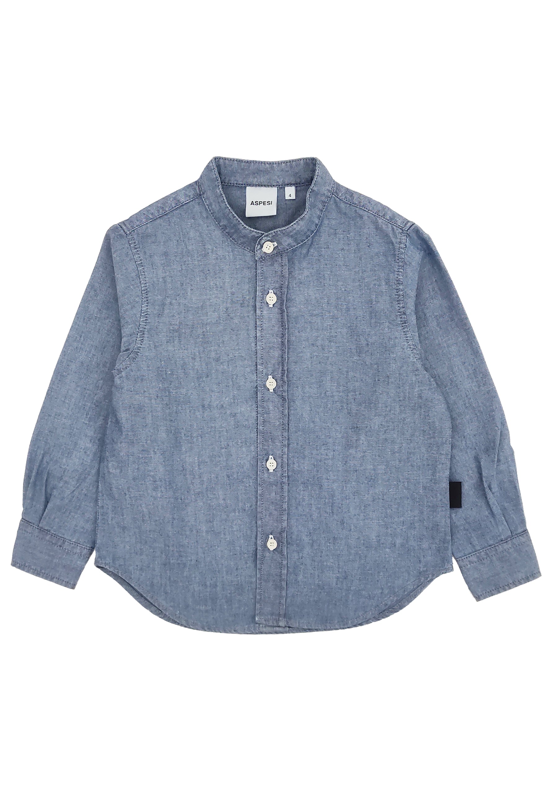 ViaMonte Shop | Aspesi camicia ragazzo blu in denim