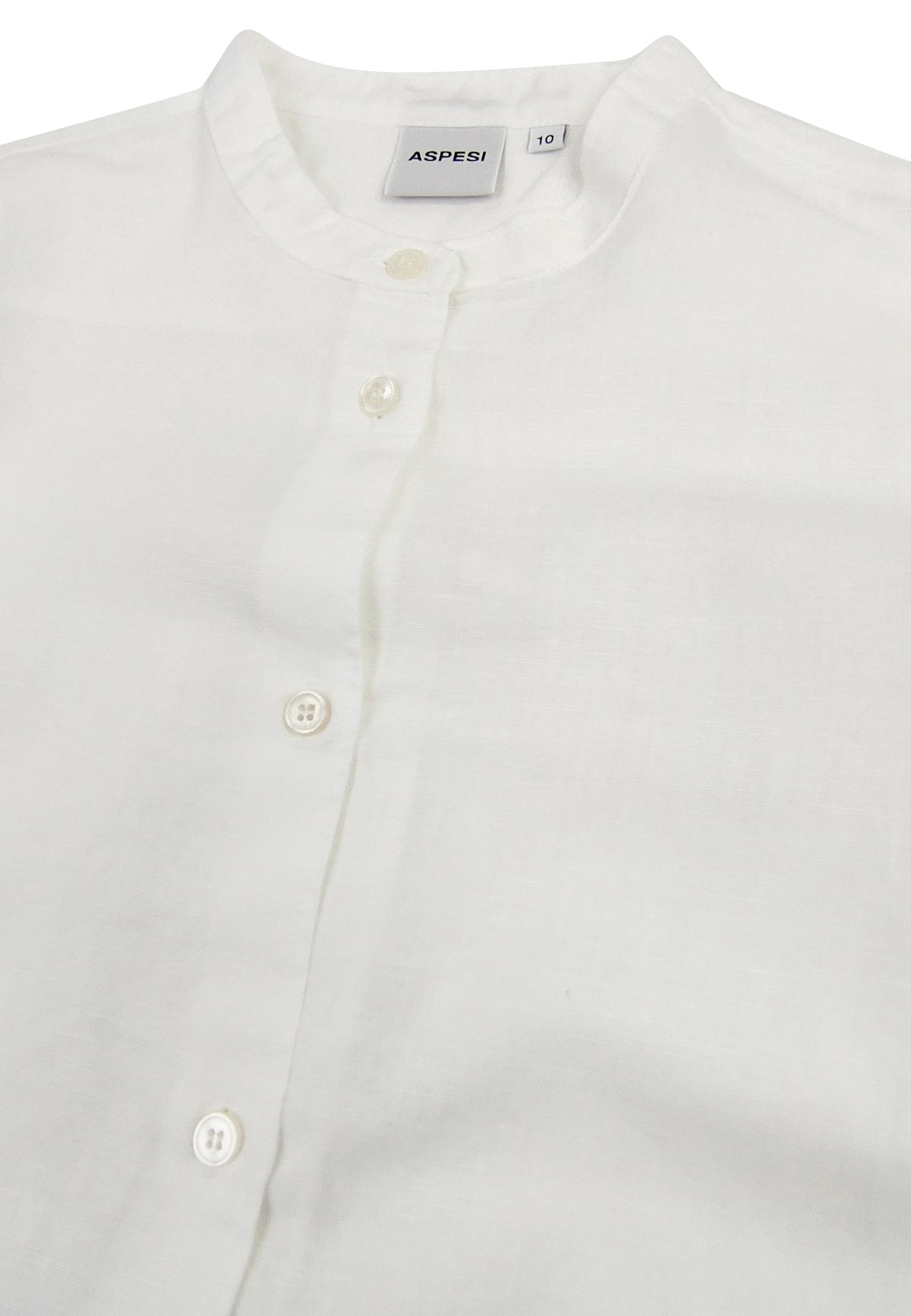 ViaMonte Shop | Aspesi bambino camicia bianca in misto lino