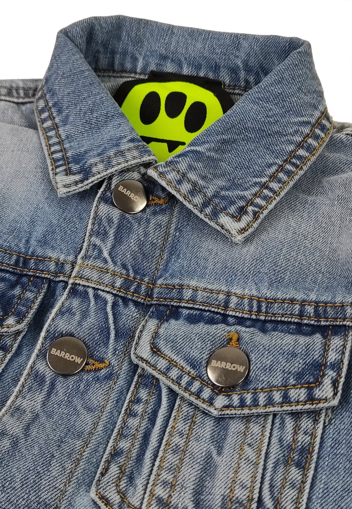 ViaMonte Shop | Barrow kids giubbino di jeans bambino in denim di cotone