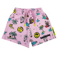 ViaMonte Shop | Barrow kids shorts bambina stampato in felpa di cotone