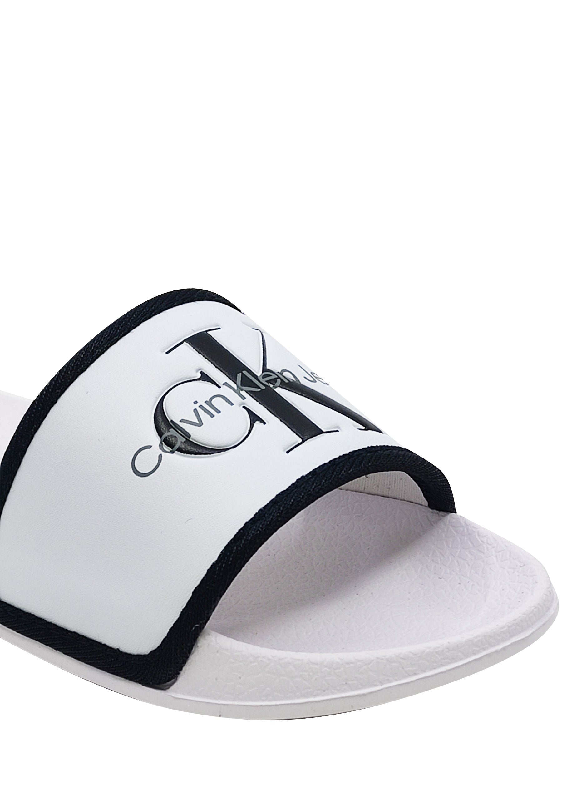 ViaMonte Shop | Calvin Klein Jeans ciabatta bambino bianca