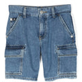 ViaMonte Shop | Calvin Klein Jeans bermuda blu ragazzo in denim