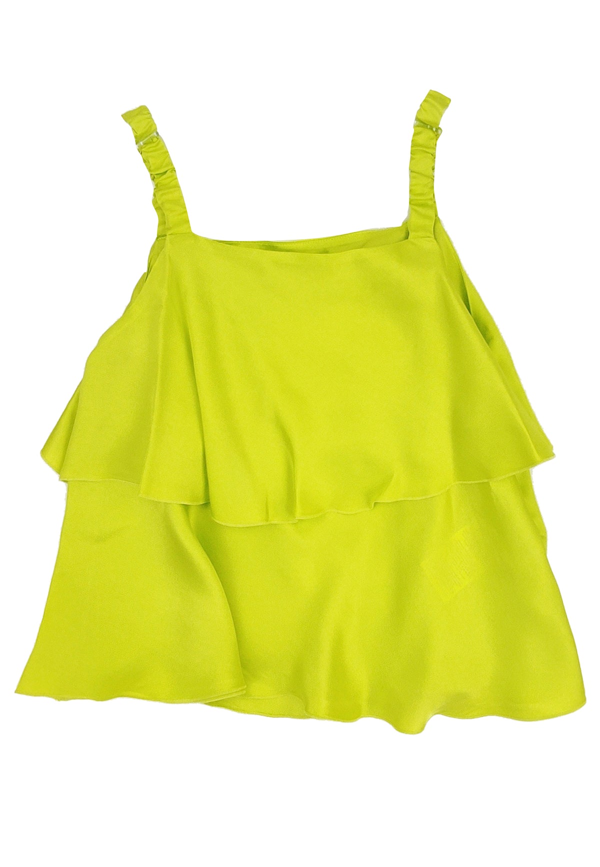 ViaMonte Shop | Dondup kids top lime ragazza in raso