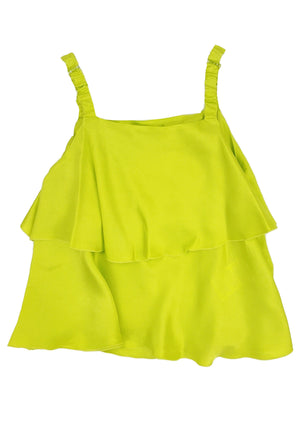 ViaMonte Shop | Dondup kids top lime ragazza in raso