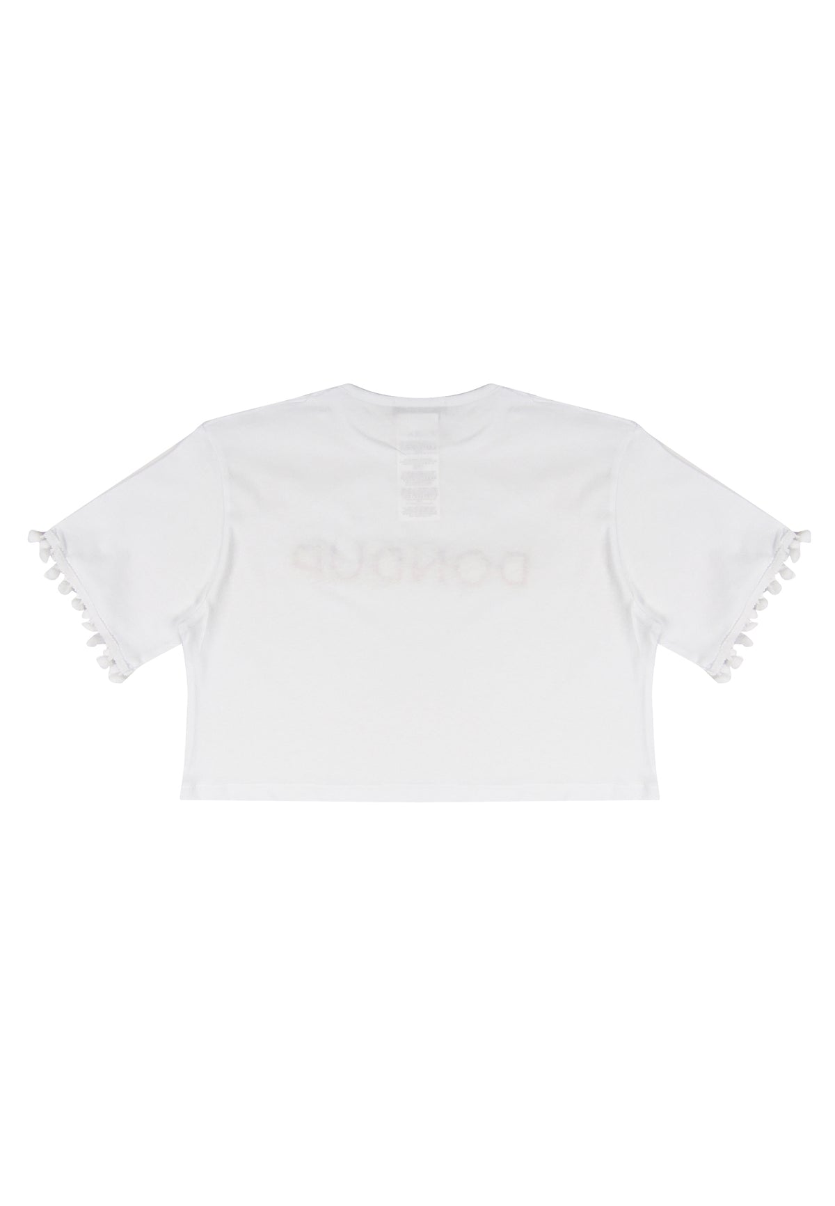 ViaMonte Shop | Dondup kids t-shirt bianca ragazza in jersey di cotone