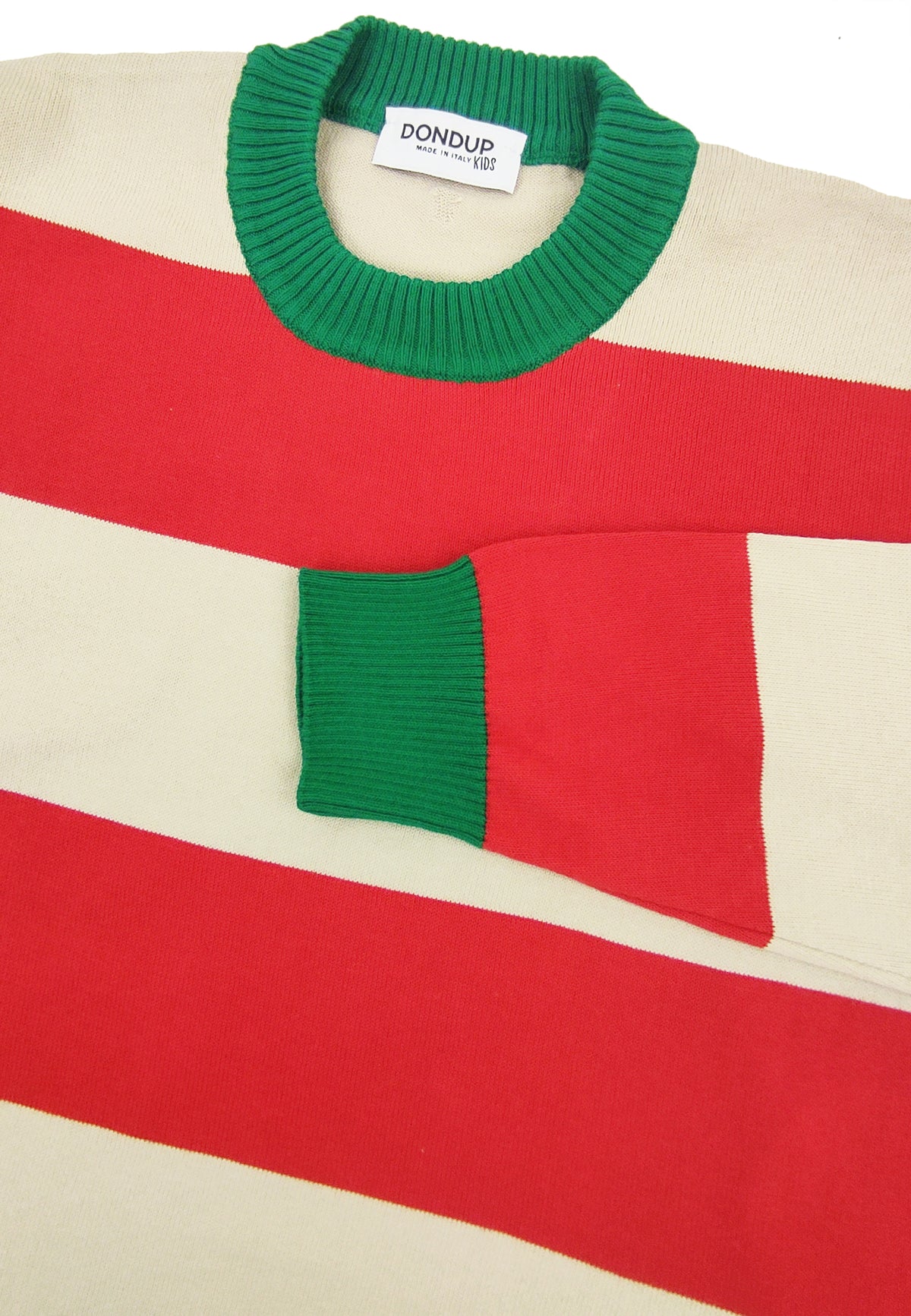 ViaMonte Shop | Dondup kids maglia a righe ragazzo in cotone