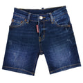 ViaMonte Shop | Dsquared2 bermuda blu bambino in denim
