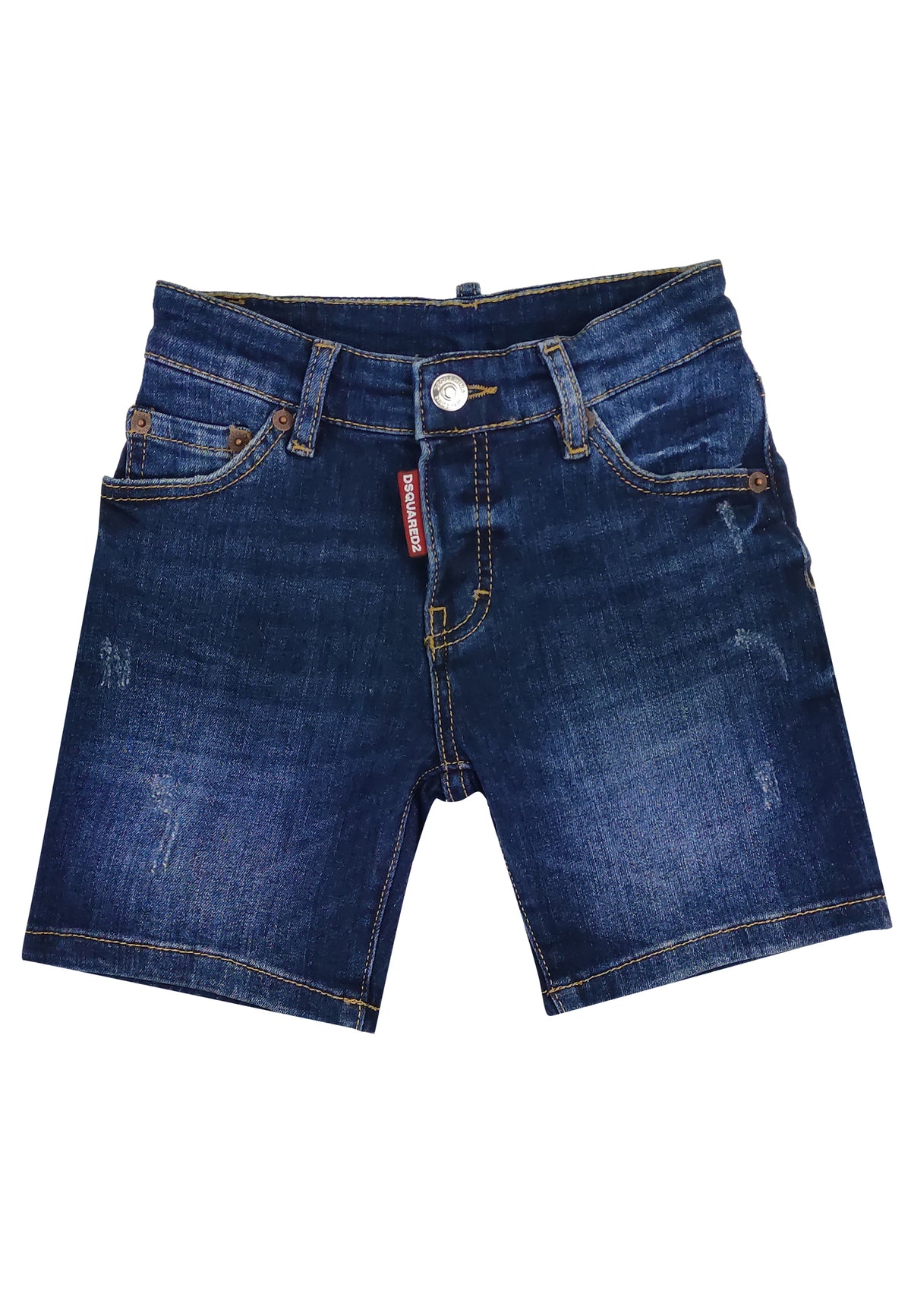ViaMonte Shop | Dsquared2 bermuda blu ragazzo in denim