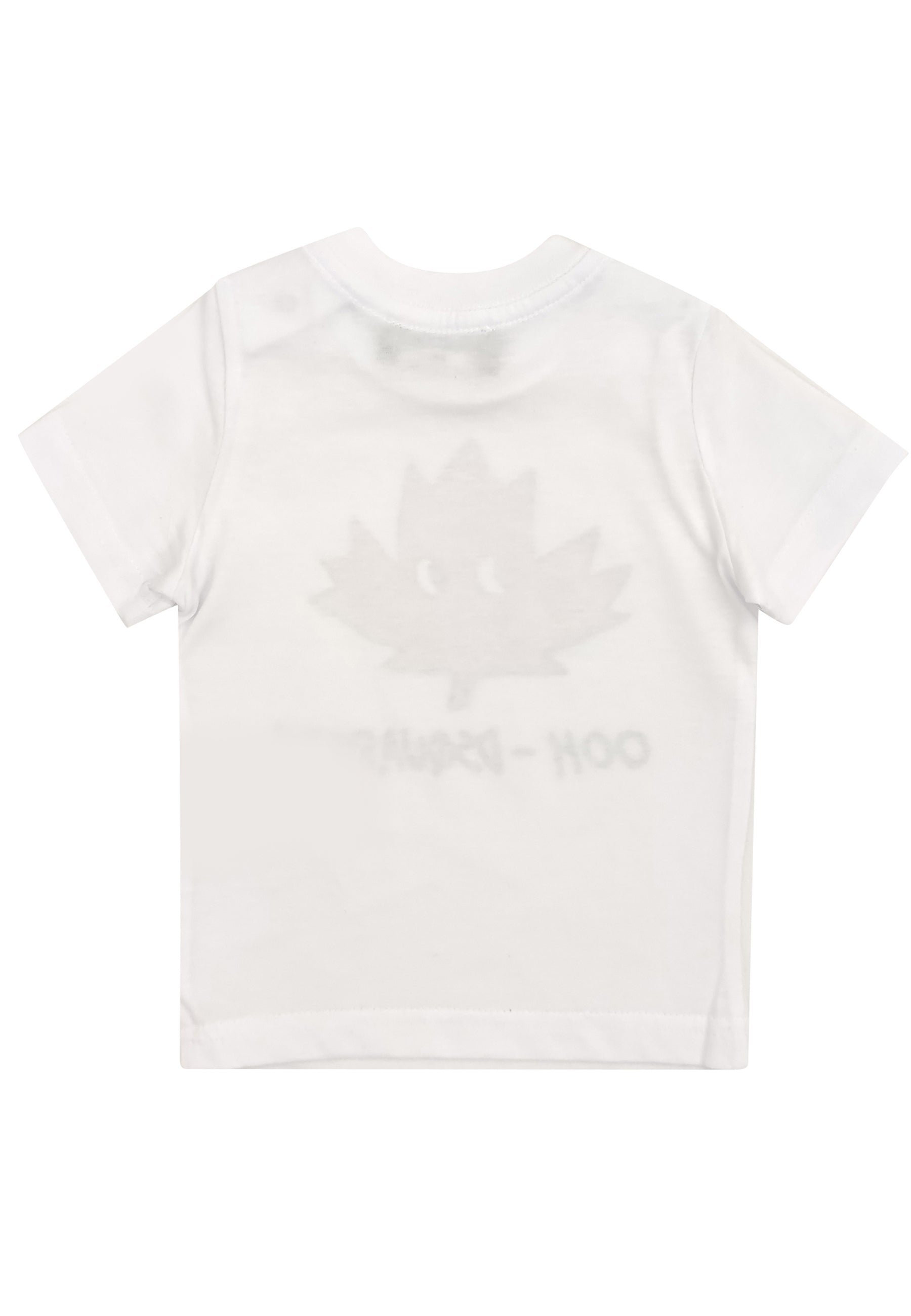 ViaMonte Shop | Dsquared2 t-shirt bianca neonato in cotone