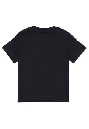 ViaMonte Shop | Dsquared2 t-shirt nera neonato in jersey di cotone