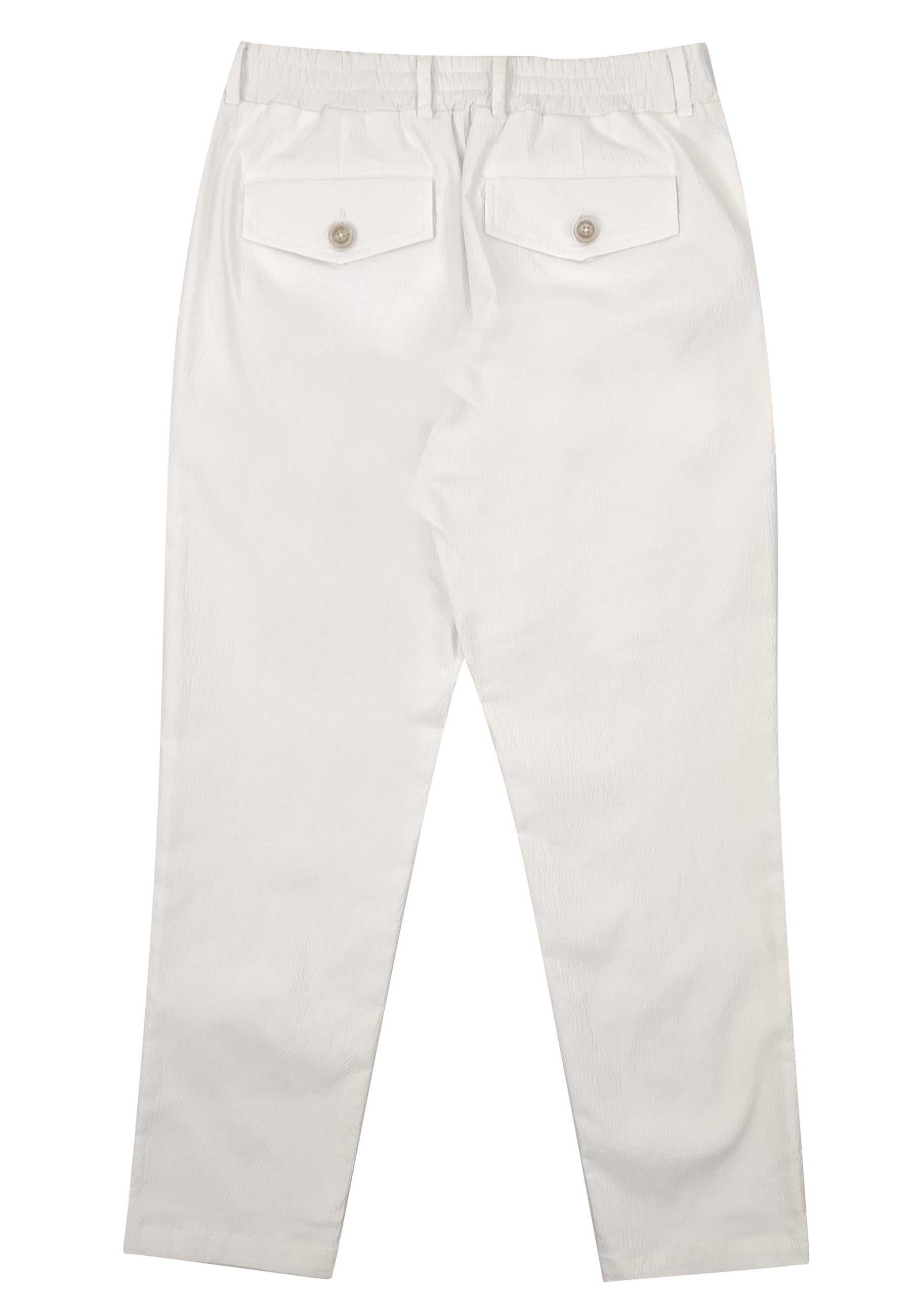 ViaMonte Shop | Eleventy pantalone bianco ragazzo in cotone