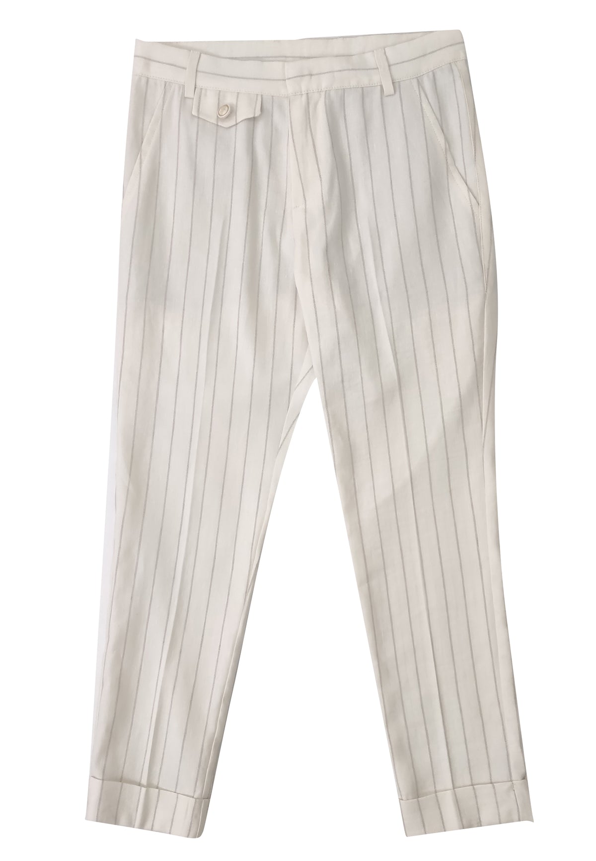 ViaMonte Shop | Eleventy pantalone beige bambino in misto lino
