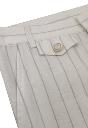 Eleventy pantalone beige ragazzo in misto lino | ViaMonte Shop