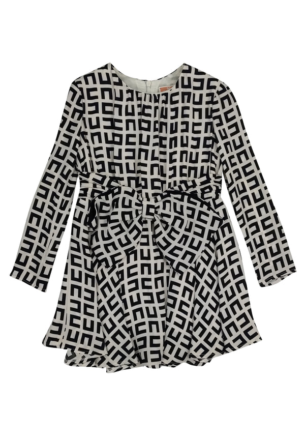 ViaMonte Shop | Elisabetta Franchi vestito burro bambina in georgette