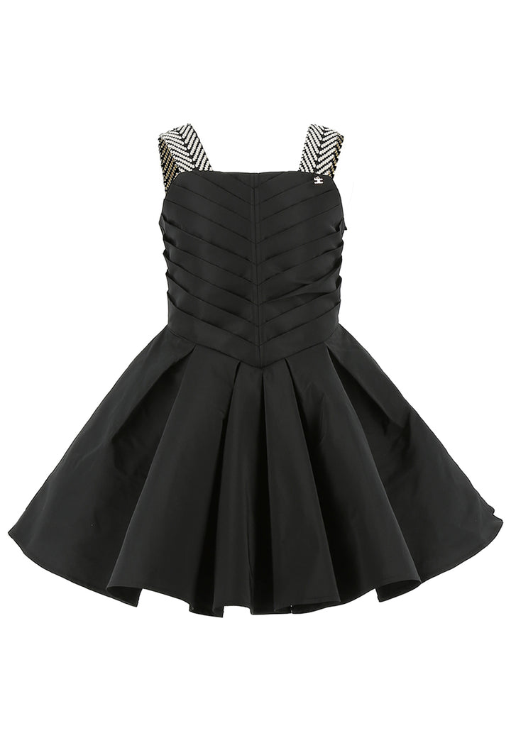 Elisabetta Franchi vestito bambina nero ViaMonte Shop