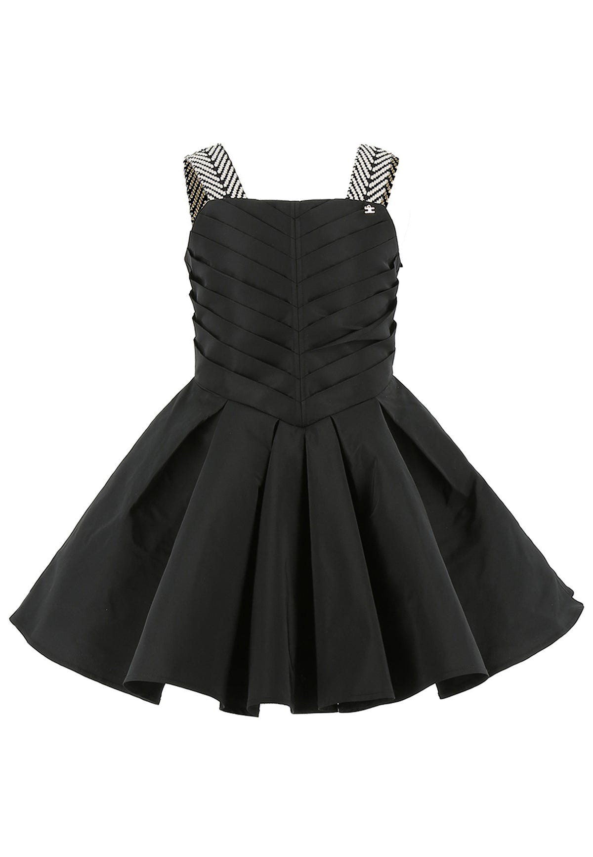 ViaMonte Shop | Elisabetta Franchi vestito nero bambina