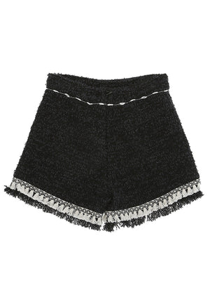 ViaMonte Shop | Elisabetta Franchi shorts neri ragazza