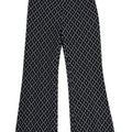 ViaMonte Shop | Elisabetta Franchi La Mia Bambina pantalone bambina nero in crepe con stampa