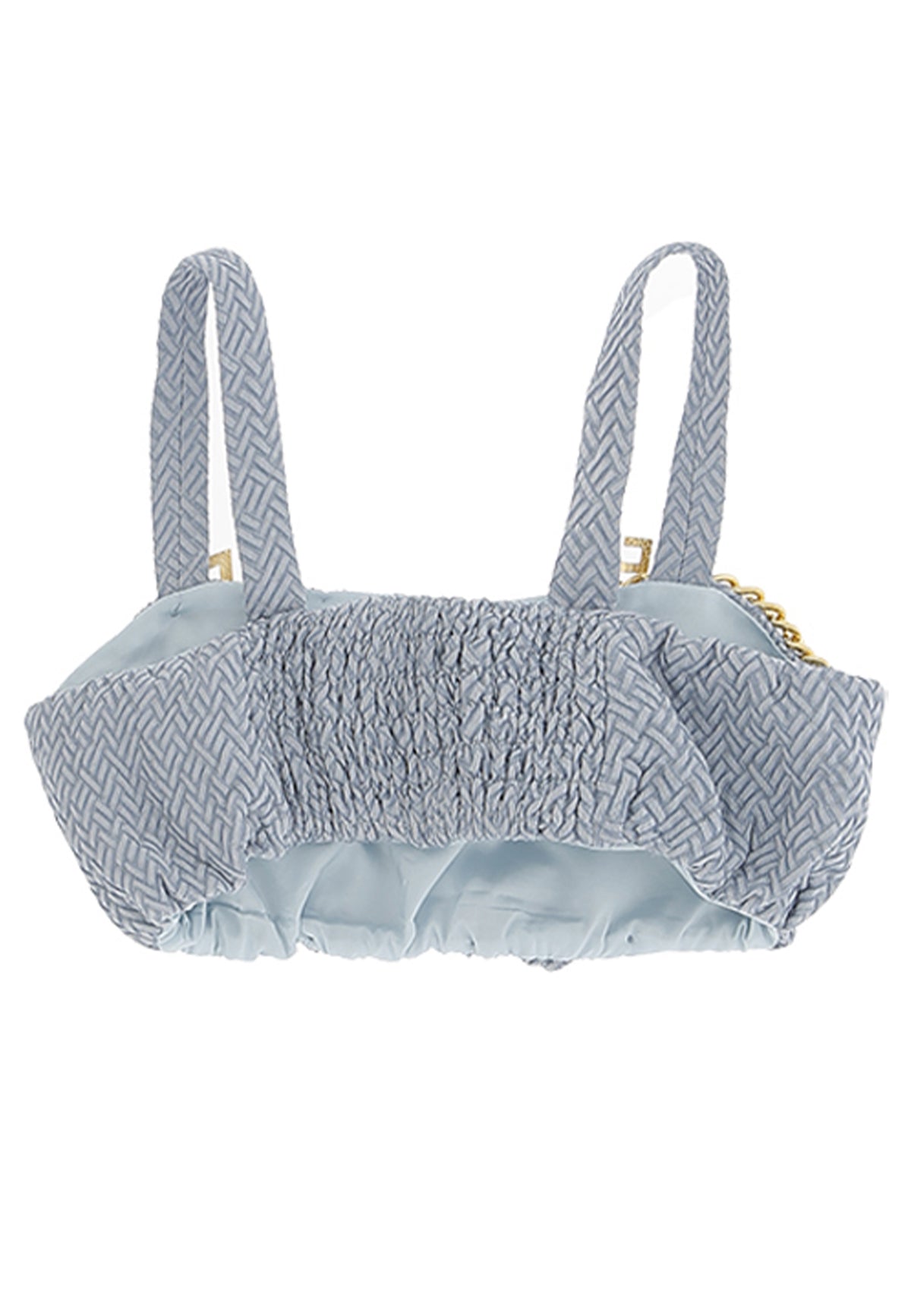 ViaMonte Shop | Elisabetta Franchi top carta da zucchero bambina in misto viscosa