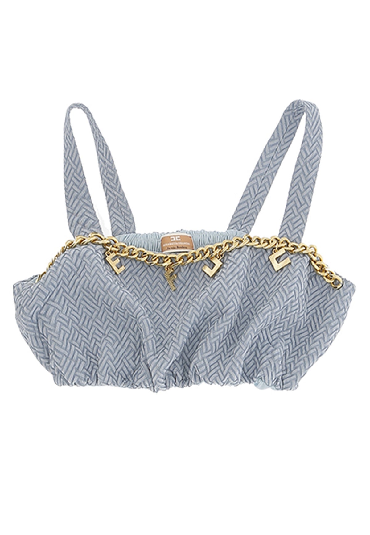 ViaMonte Shop | Elisabetta Franchi top carta da zucchero bambina in misto viscosa