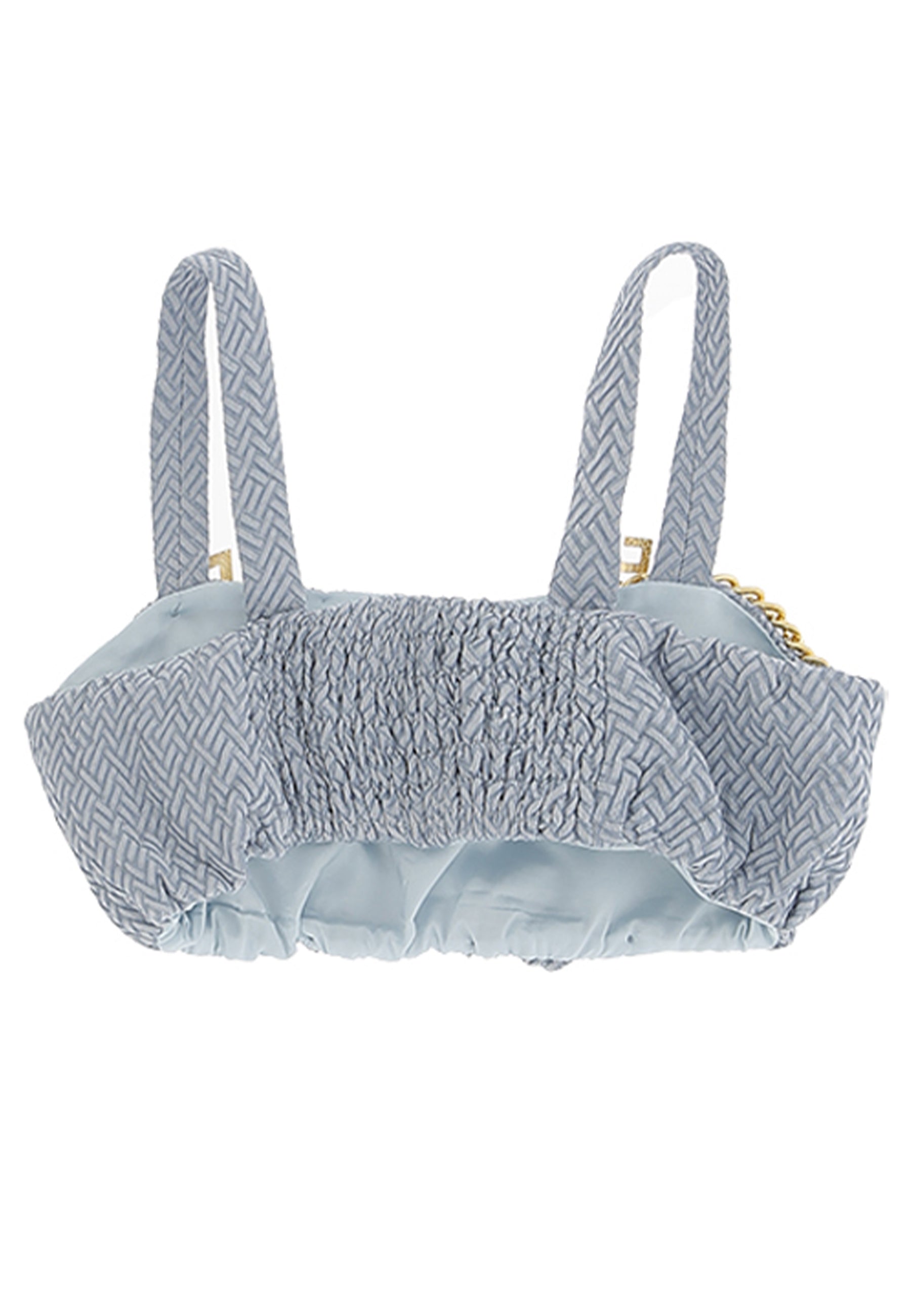 ViaMonte Shop | Elisabetta Franchi top con collana charm carta da zucchero