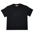 ViaMonte Shop | Elisabetta Franchi t-shirt nera bambina in cotone