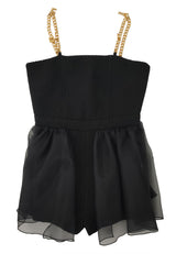 ViaMonte Shop | Elisabetta Franchi tuta nera ragazza