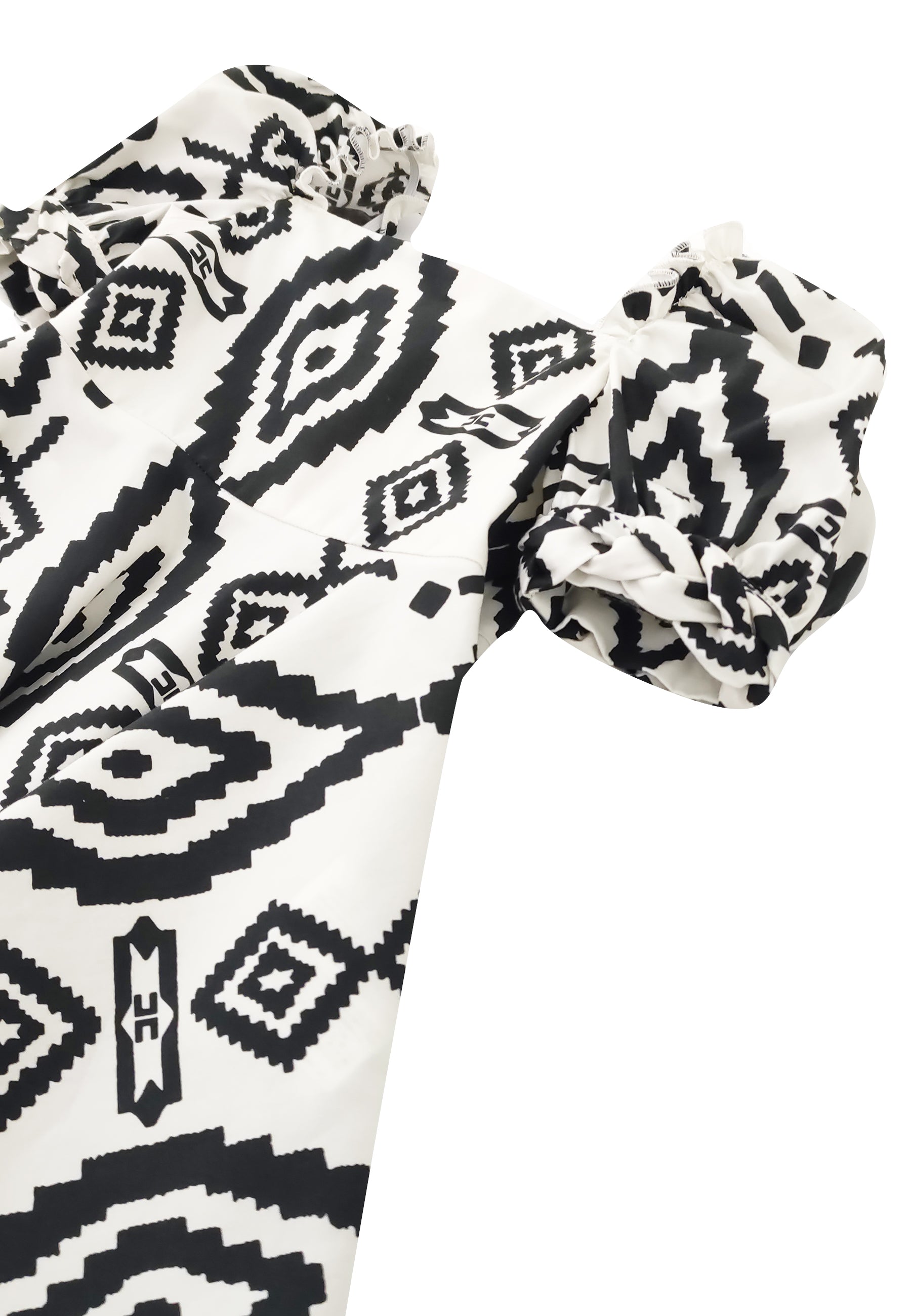 ViaMonte Shop | Elisabetta Franchi vestito bianco neonata in cotone
