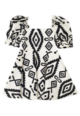 ViaMonte Shop | Elisabetta Franchi vestito bianco bambina in cotone