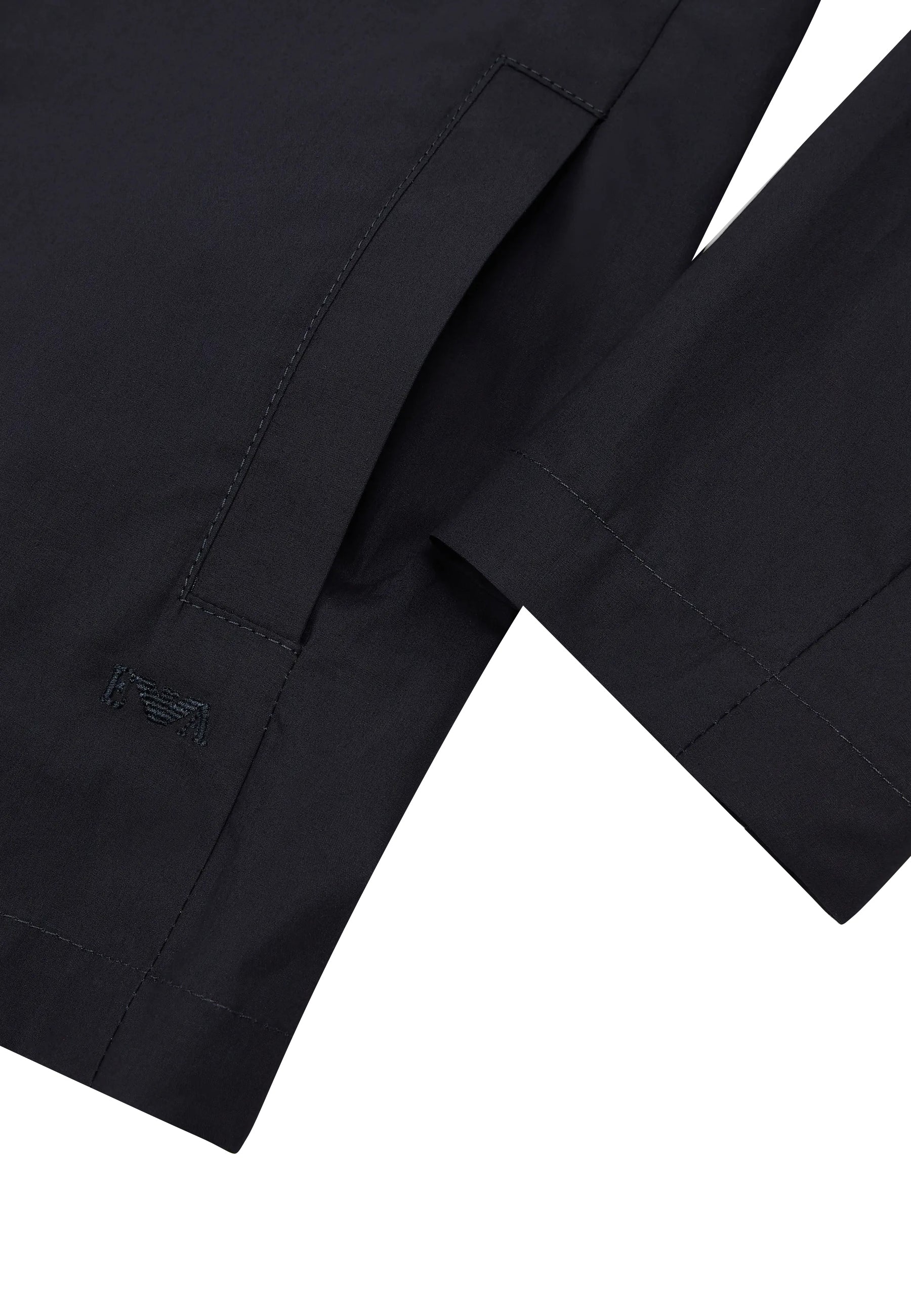 ViaMonte Shop | Emporio Armani giacca monopetto blu bambino in cotone