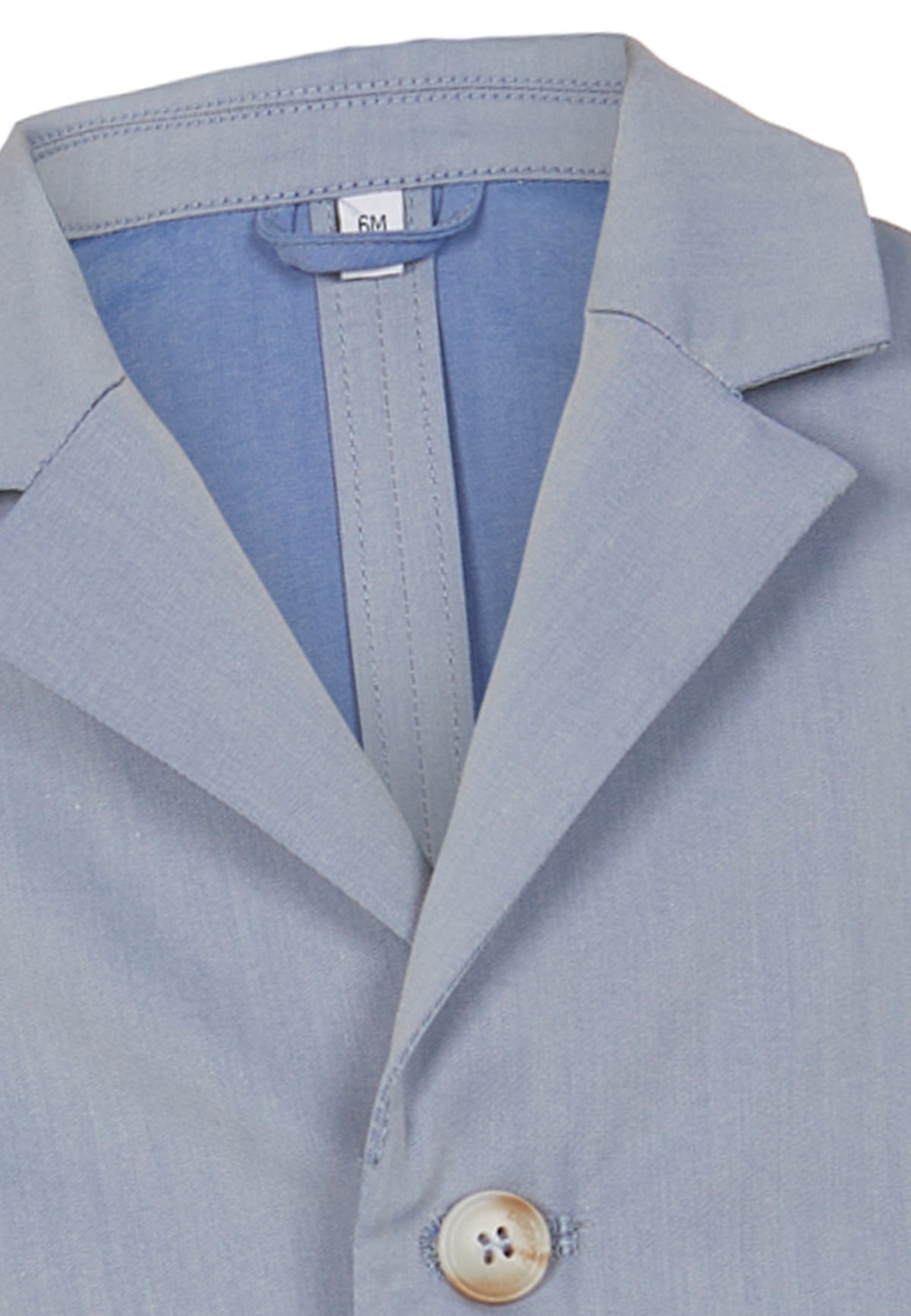 ViaMonte Shop | Emporio Armani giacca azzurra bambino in misto cotone