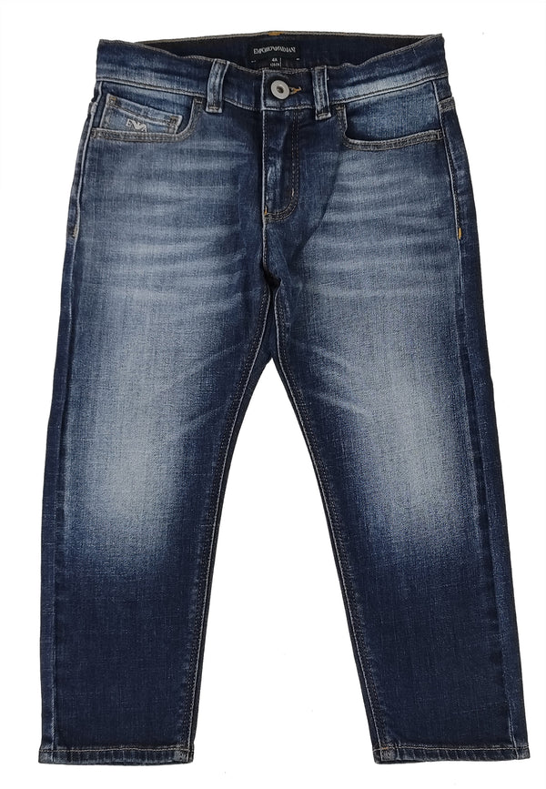 ViaMonte Shop | Emporio Armani jeans bambino in denim di cotone