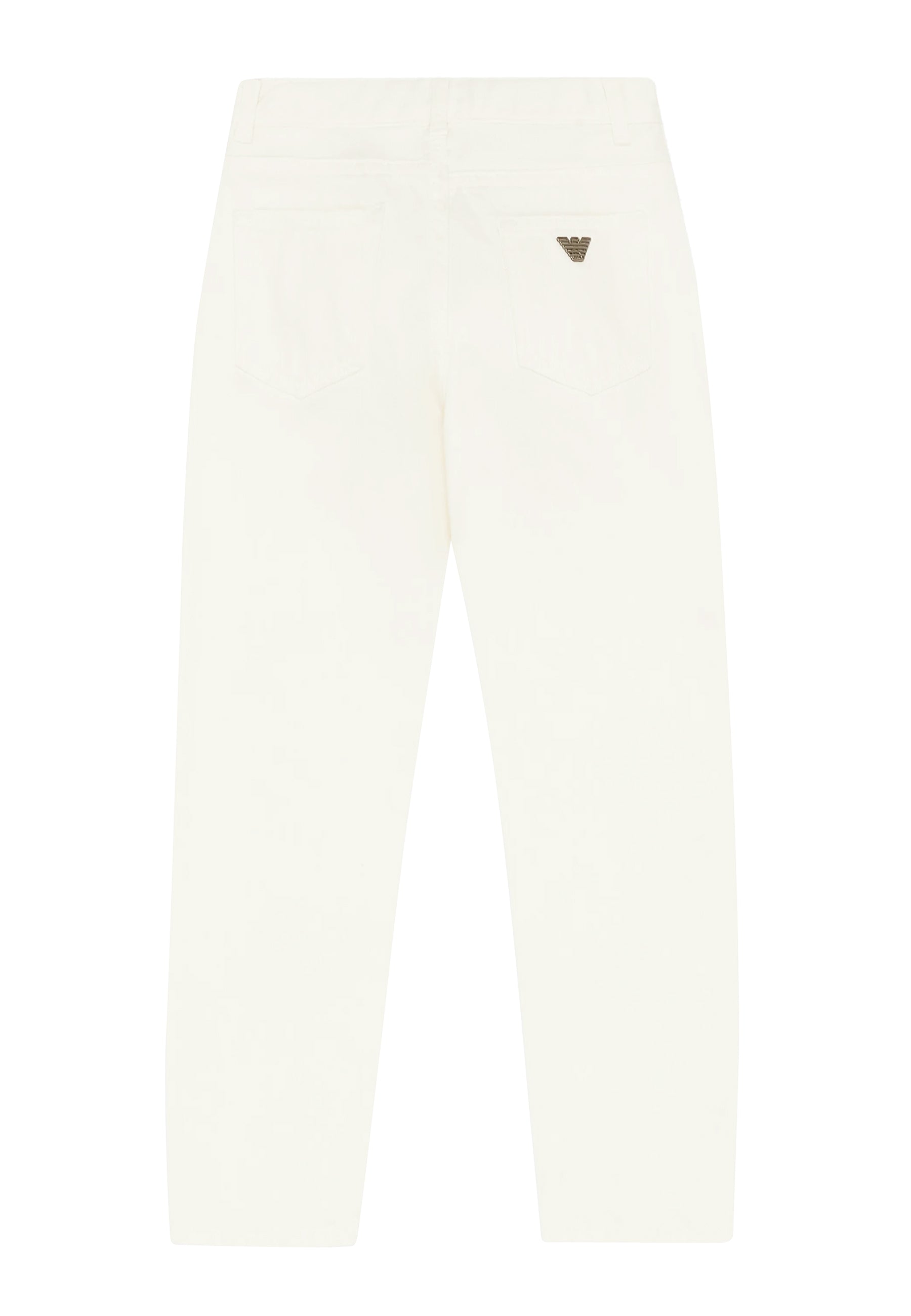 ViaMonte Shop | Emporio Armani jeans ragazzo bianco in cotone