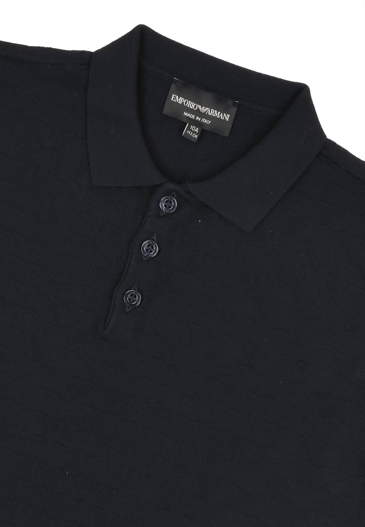 ViaMonte Shop | Emporio Armani polo blu ragazzo in viscosa
