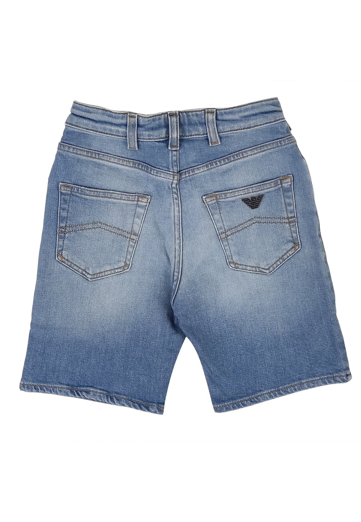 ViaMonte Shop | Emporio Armani bermuda bambino in denim di cotone