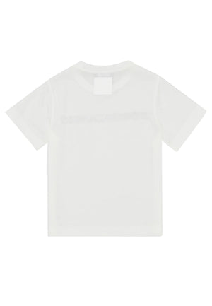 ViaMonte Shop | Emporio Armani t-shirt bianca con logo bambino
